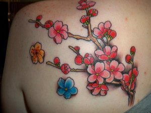 Sakura Japanese Tattoo flower 1